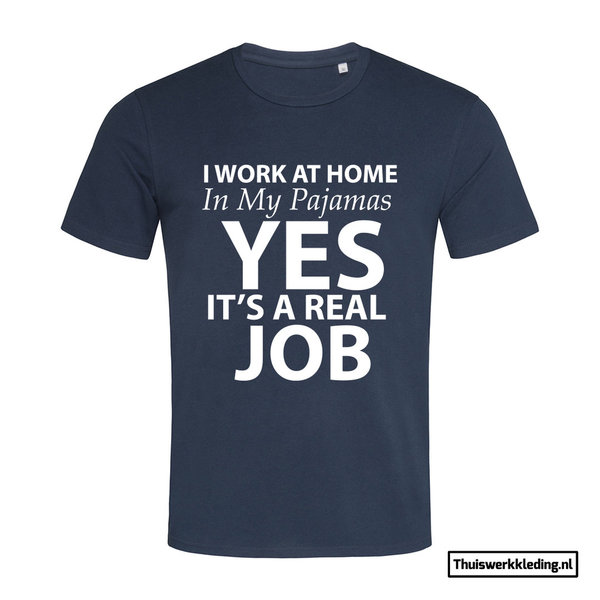 I work in my Pajamas T-shirt