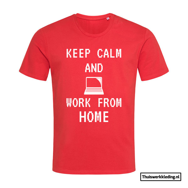 Keep Calm and work from home T-shirt