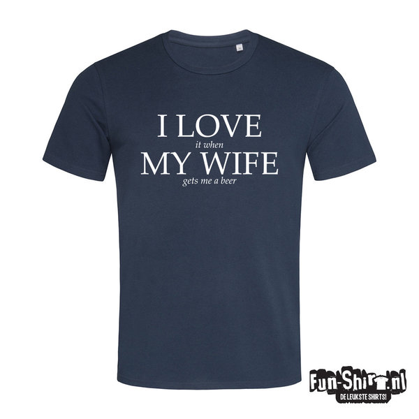 I LOVE MY WIFE T-shirt