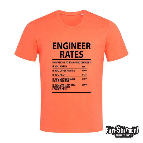 Engineer Rates T-shirt