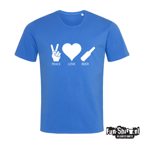 Peace Love Beer T-shirt