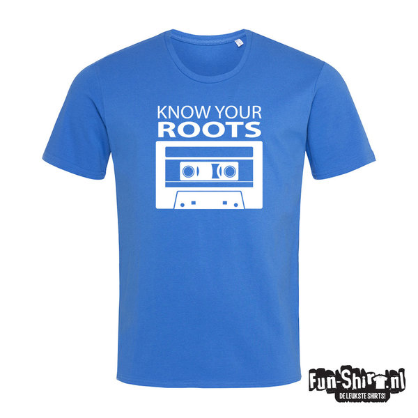 Know your roots cassette T-shirt