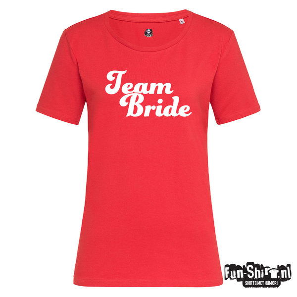 Team Bride Dames T-shirt