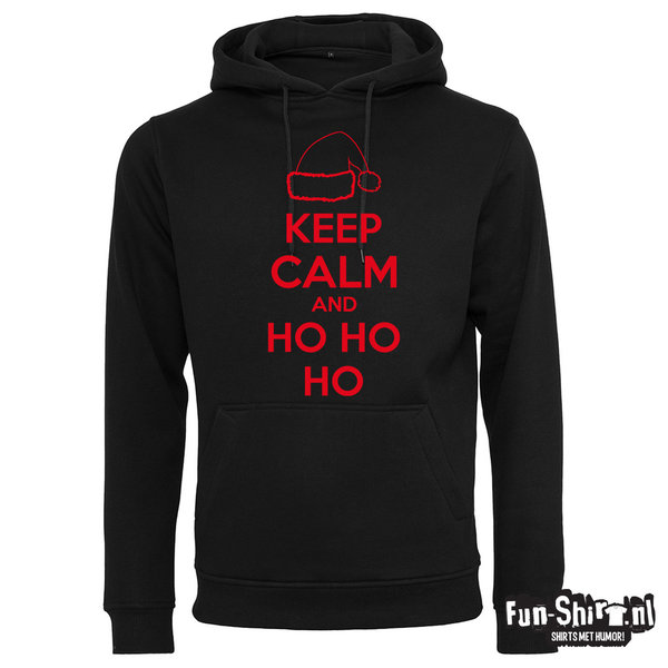 Keep calm and Ho Ho Ho Hooded sweater