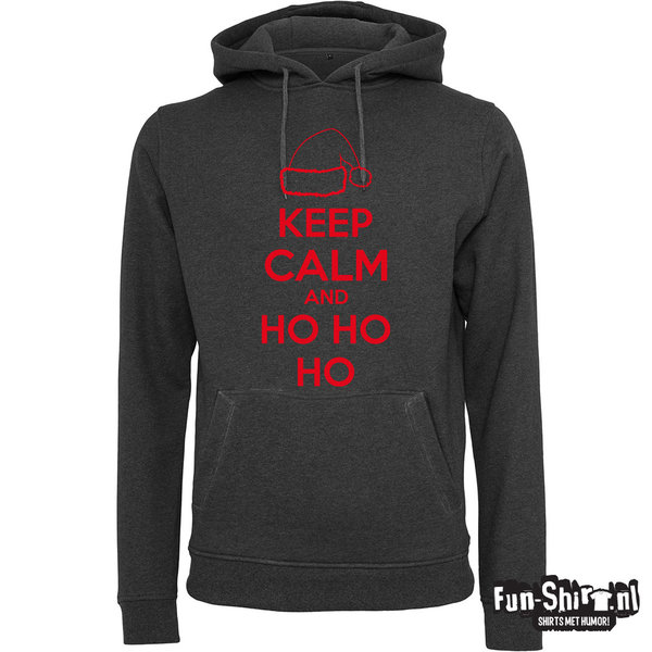 Keep calm and Ho Ho Ho Hooded sweater