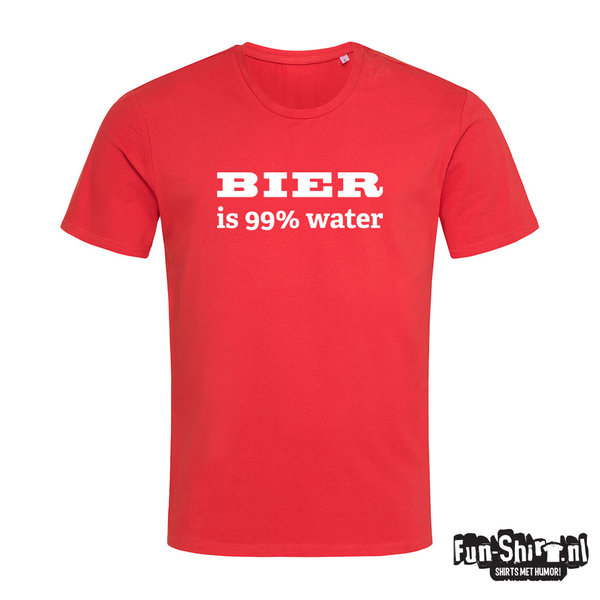 Bier Is 99% Water T-shirt.