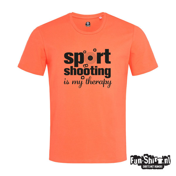Sport Shooting Is My Therapy T-shirt