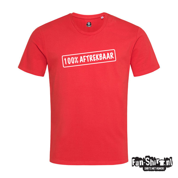 100% AFTREKBAAR T-shirt